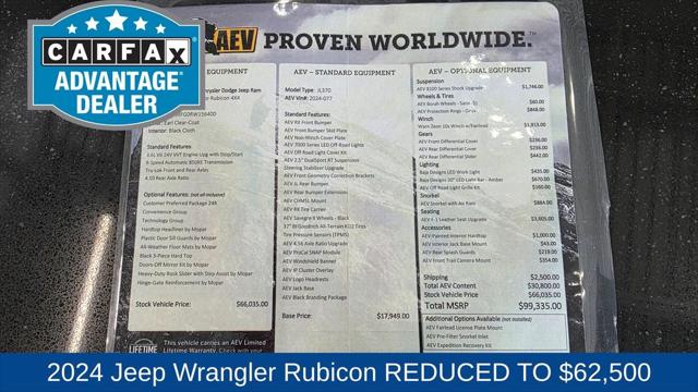 2024 Jeep Wrangler 4-Door Rubicon 4x4