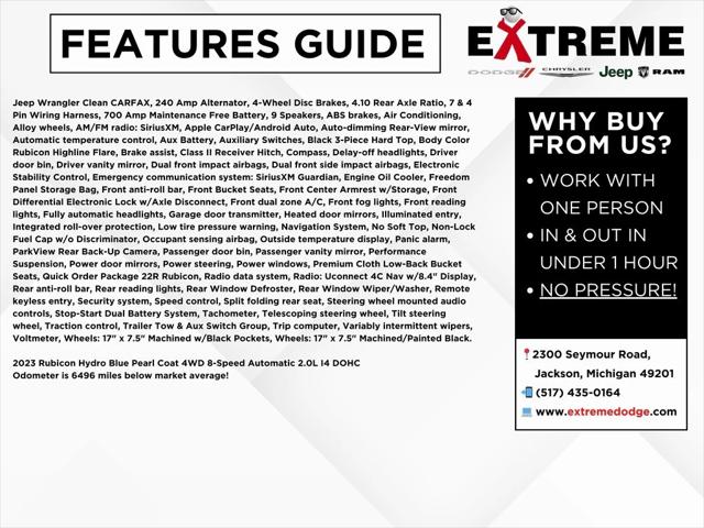 2023 Jeep Wrangler 4-Door Rubicon 2023 Jeep Wrangler 4-Door Rubicon