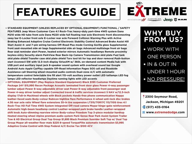 2024 Jeep Wrangler 4-Door Recon 2024 Jeep Wrangler 4-Door Recon