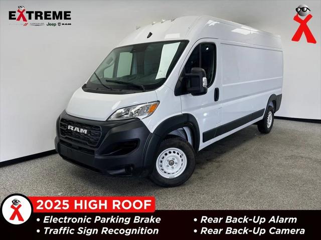 2025 RAM ProMaster 2500 Cargo Van Tradesman High Roof 159 WB w/Pass Seat 2025 RAM ProMaster 2500 Cargo Van Tradesman High Roof 159 WB w/Pass Seat