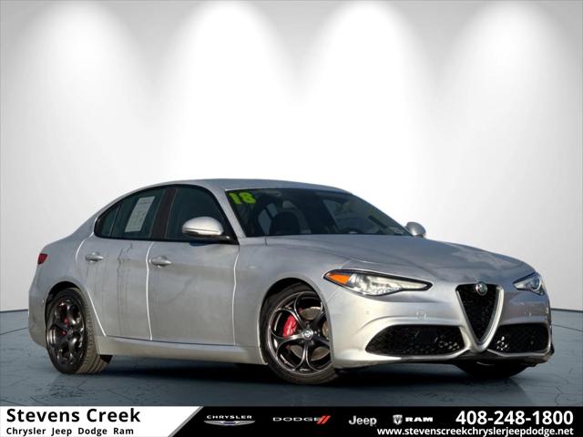 2018 Alfa Romeo Giulia Ti Sport RWD 2018 Alfa Romeo Giulia Ti Sport RWD