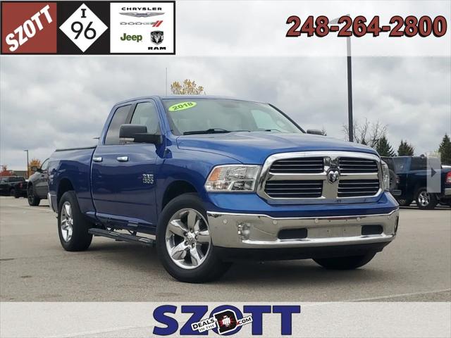 2018 RAM 1500 Big Horn Quad Cab 4x4 64 Box 2018 RAM 1500 Big Horn Quad Cab 4x4 64 Box