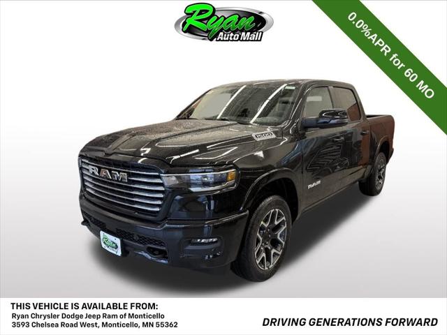 2026 RAM Ram 1500 RAM 1500 LARAMIE CREW CAB 4X4 57 BOX