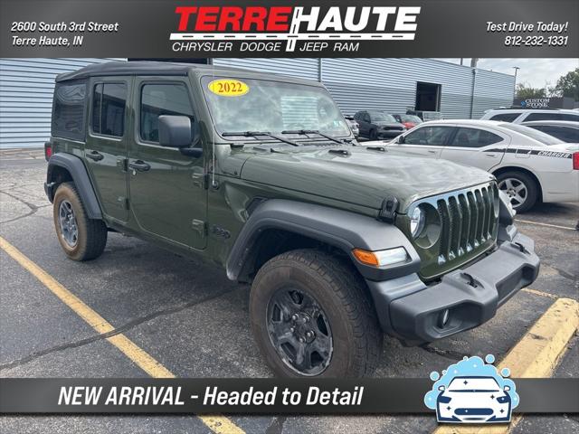 2022 Jeep Wrangler Unlimited Sport 4x4