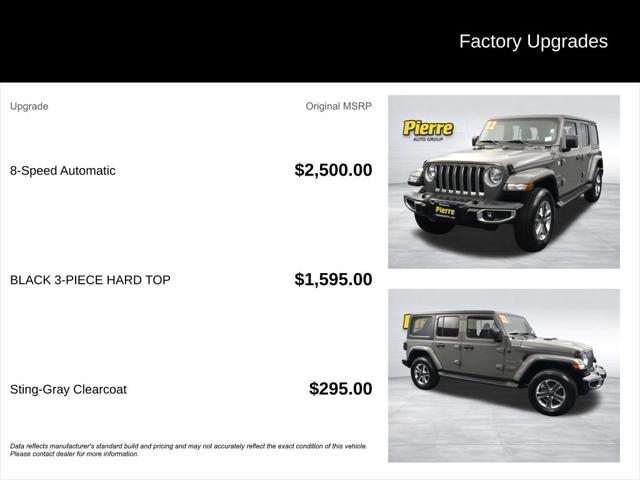 2021 Jeep Wrangler Sahara 4x4