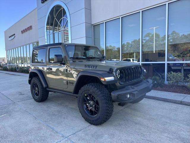 2026 Jeep Wrangler 2-Door Willys 4x4 for sale in Picayune, MS