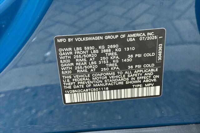 2026 Volkswagen Atlas SEL