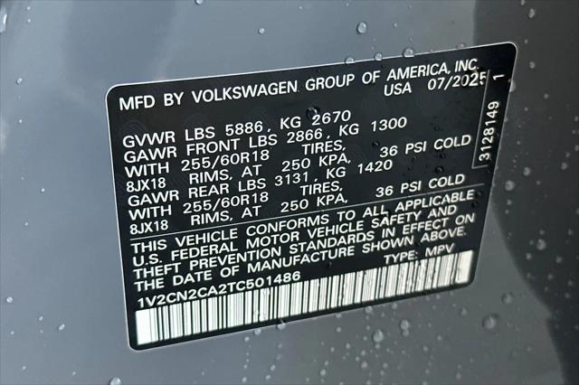 2026 Volkswagen Atlas Peak Edition