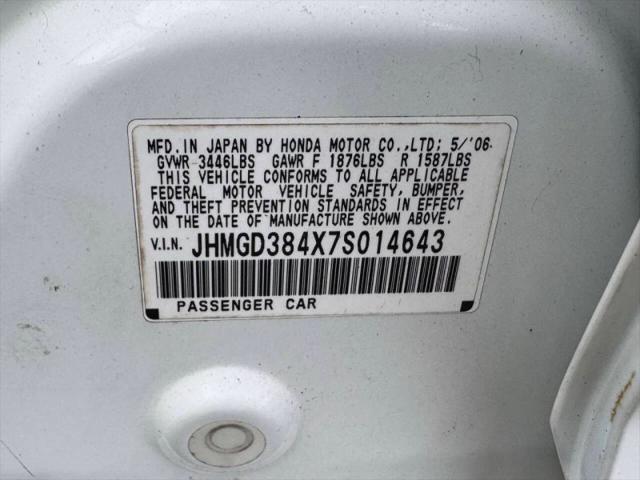2007 Honda Fit Base