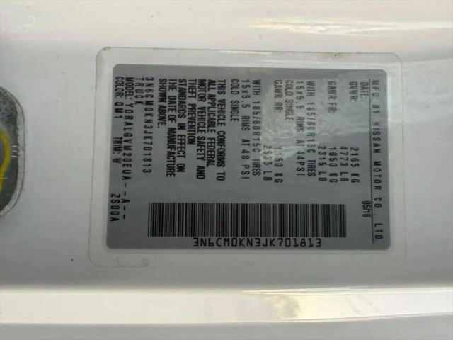 2018 Nissan NV200 SV
