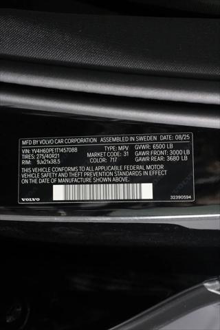 2026 Volvo XC90 Plug-In Hybrid Plus, T8 AWD, Electric/Gasoline, Bright, 7 Seats