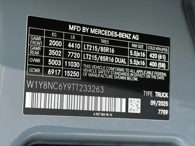 2026 Mercedes-Benz Sprinter 3500XD High Roof 4-Cyl Diesel HO