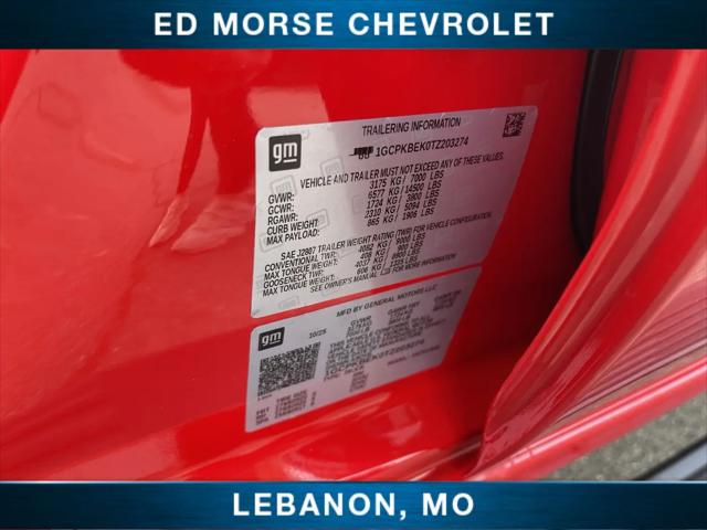 2026 Chevrolet Silverado 1500 4WD Crew Cab Short Bed Custom