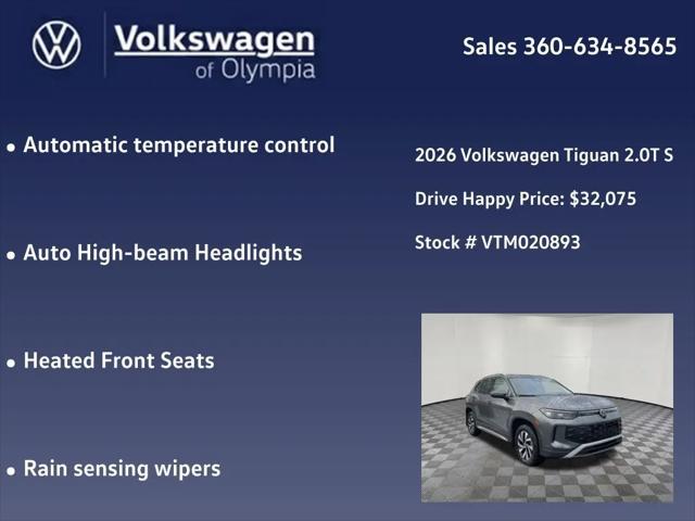 2026 Volkswagen Tiguan S