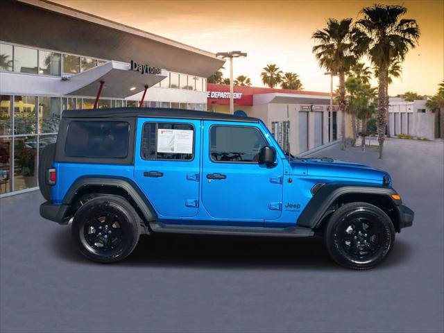 2022 Jeep Wrangler Unlimited Sport S 4x4 2022 Jeep Wrangler Unlimited Sport S 4x4