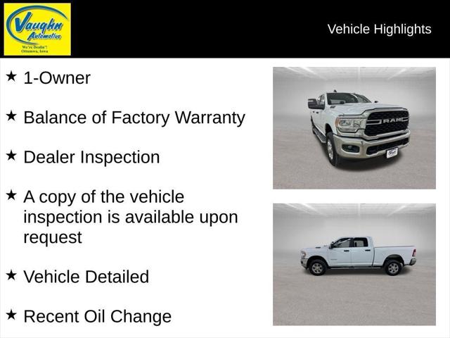 2024 RAM 2500 Big Horn Crew Cab 4x4 64 Box 2024 RAM 2500 Big Horn Crew Cab 4x4 64 Box