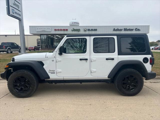 2020 Jeep Wrangler Unlimited Sport S 4X4 2020 Jeep Wrangler Unlimited Sport S 4X4
