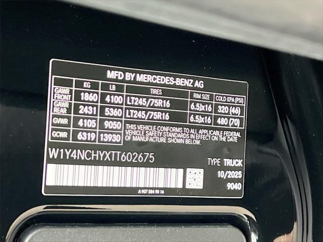 2026 Mercedes-Benz Sprinter Cargo Van High Roof 4-Cyl Diesel HO