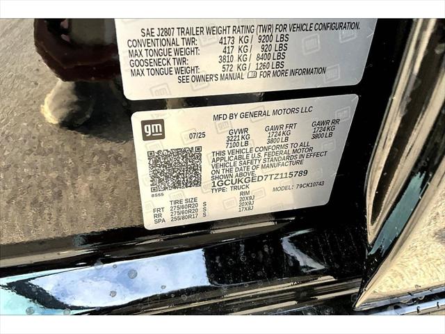 2026 Chevrolet Silverado 1500 4WD Crew Cab Standard Bed LTZ