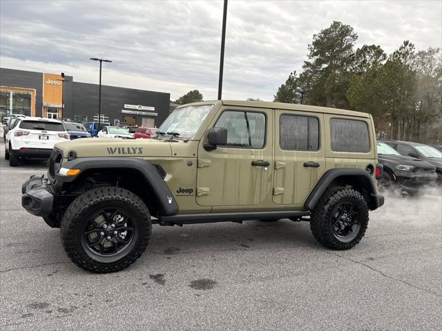 2026 Jeep Wrangler WRANGLER 4-DOOR WILLYS 2026 Jeep Wrangler WRANGLER 4-DOOR WILLYS