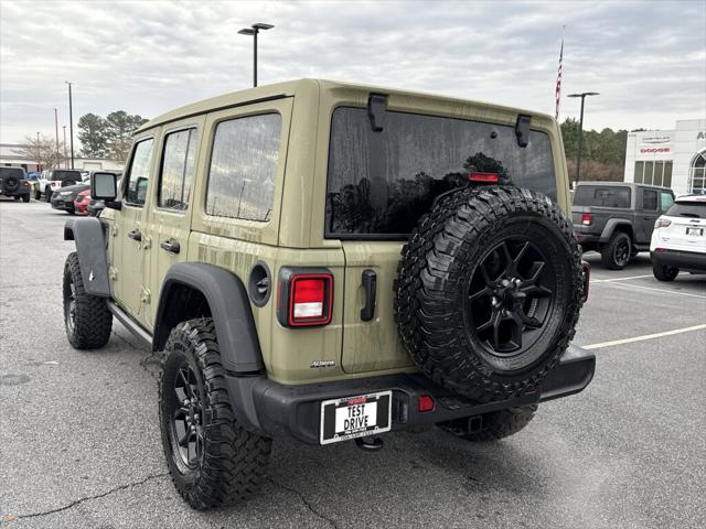 2026 Jeep Wrangler WRANGLER 4-DOOR WILLYS 2026 Jeep Wrangler WRANGLER 4-DOOR WILLYS