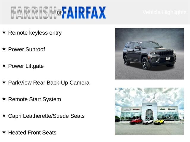 2025 Jeep Grand Cherokee GRAND CHEROKEE ALTITUDE X 4X4