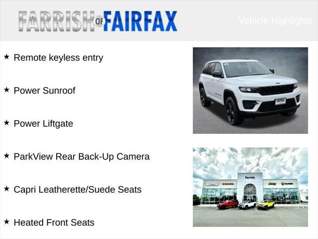 2025 Jeep Grand Cherokee GRAND CHEROKEE ALTITUDE X 4X4