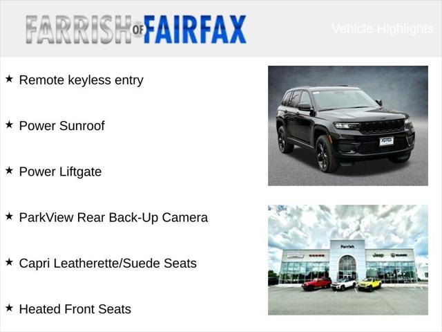 2025 Jeep Grand Cherokee GRAND CHEROKEE ALTITUDE X 4X4