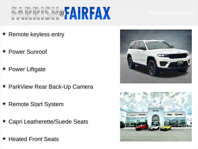 2025 Jeep Grand Cherokee GRAND CHEROKEE ALTITUDE X 4X4