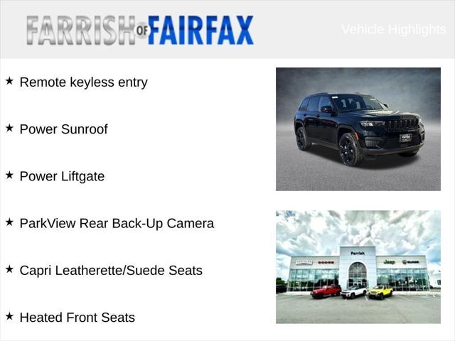 2025 Jeep Grand Cherokee GRAND CHEROKEE ALTITUDE X 4X4