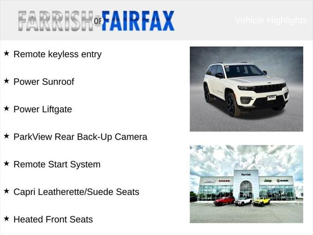 2025 Jeep Grand Cherokee GRAND CHEROKEE ALTITUDE X 4X4