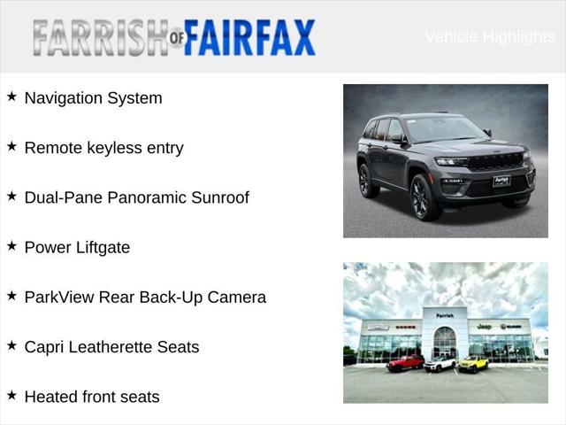 2025 Jeep Grand Cherokee GRAND CHEROKEE LIMITED 4X4