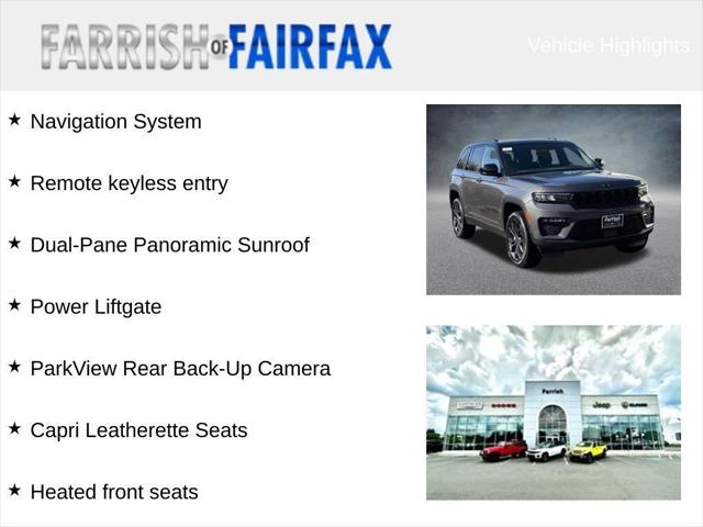 2025 Jeep Grand Cherokee GRAND CHEROKEE LIMITED 4X4