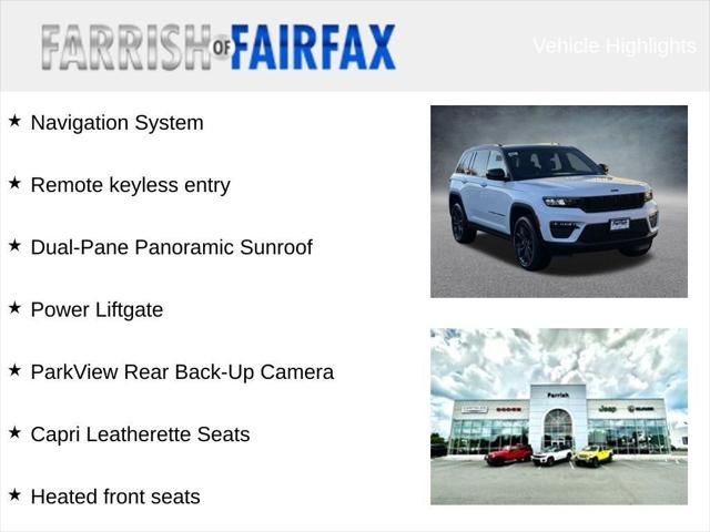 2025 Jeep Grand Cherokee GRAND CHEROKEE LIMITED 4X4 2025 Jeep Grand Cherokee GRAND CHEROKEE LIMITED 4X4