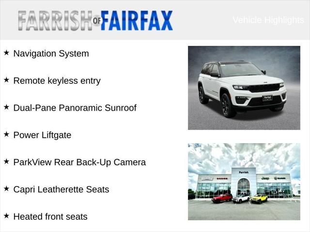 2025 Jeep Grand Cherokee GRAND CHEROKEE LIMITED 4X4