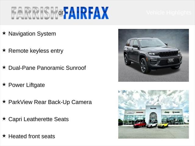 2025 Jeep Grand Cherokee GRAND CHEROKEE LIMITED 4X4 2025 Jeep Grand Cherokee GRAND CHEROKEE LIMITED 4X4