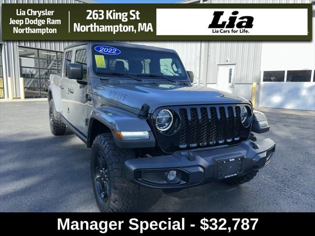2022 Jeep Gladiator Willys 4x4