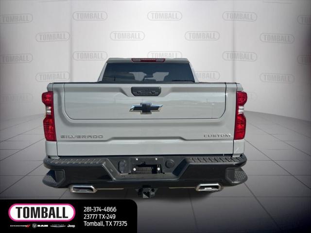 2024 Chevrolet Silverado 1500 4WD Crew Cab Short Bed Custom Trail Boss