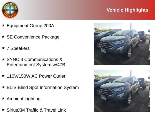 2022 Ford EcoSport SE 2022 Ford EcoSport SE