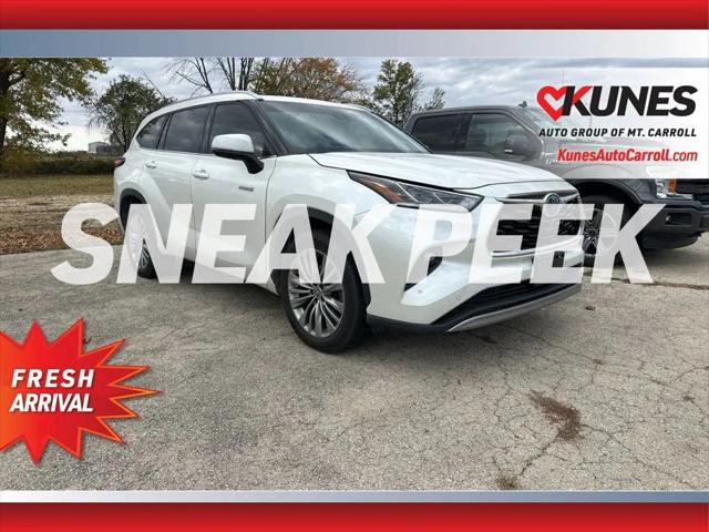 2020 Toyota Highlander Hybrid Platinum 2020 Toyota Highlander Hybrid Platinum