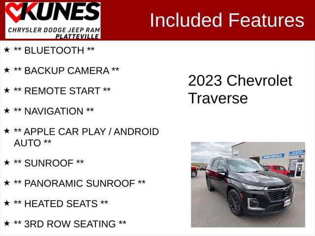 2023 Chevrolet Traverse AWD RS 2023 Chevrolet Traverse AWD RS