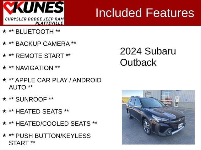 2024 Subaru Outback Touring XT 2024 Subaru Outback Touring XT