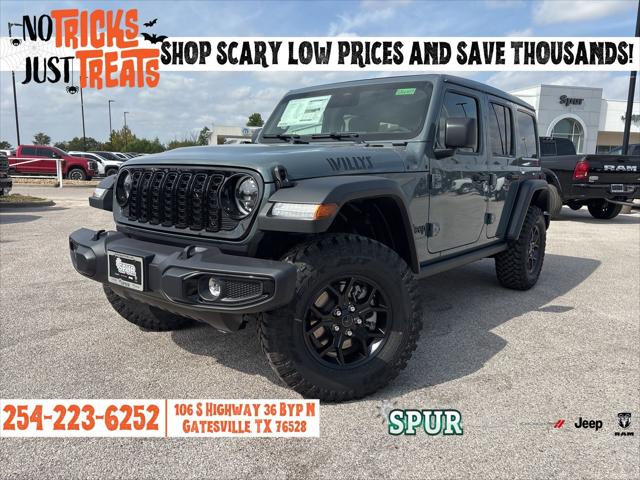 2026 Jeep Wrangler WRANGLER 4-DOOR WILLYS 2026 Jeep Wrangler WRANGLER 4-DOOR WILLYS