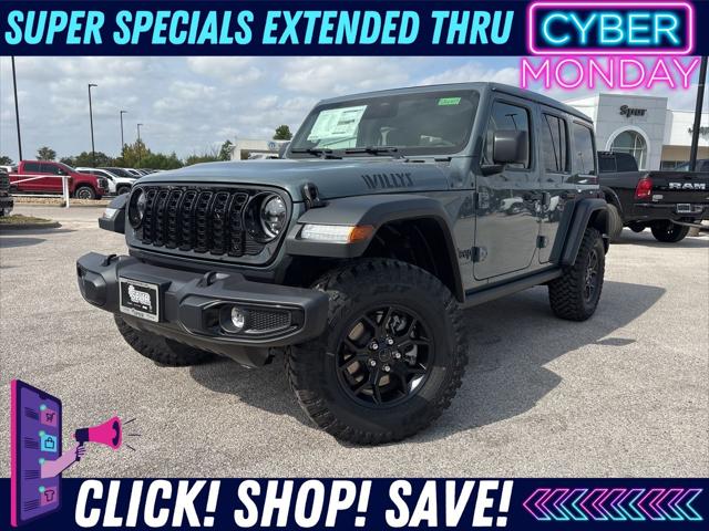 2026 Jeep Wrangler WRANGLER 4-DOOR WILLYS 2026 Jeep Wrangler WRANGLER 4-DOOR WILLYS