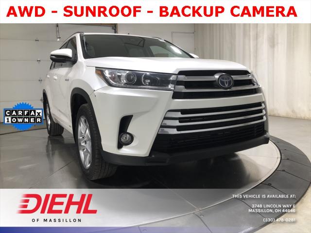 2018 Toyota Highlander Hybrid Limited 2018 Toyota Highlander Hybrid Limited