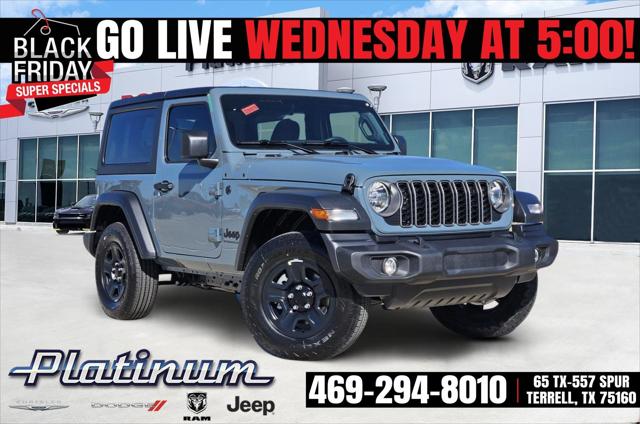 2026 Jeep Wrangler WRANGLER 2-DOOR SPORT 2026 Jeep Wrangler WRANGLER 2-DOOR SPORT