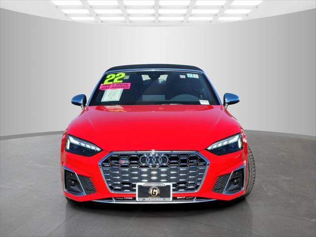 2022 Audi S5 Cabriolet Premium TFSI quattro Tiptronic 2022 Audi S5 Cabriolet Premium TFSI quattro Tiptronic