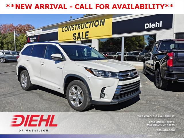 2018 Toyota Highlander Hybrid Limited Platinum