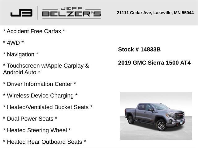 2019 GMC Sierra 1500 AT4 2019 GMC Sierra 1500 AT4