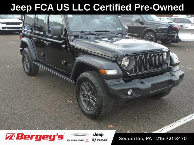 2024 Jeep Wrangler 4-Door Sport S 4x4